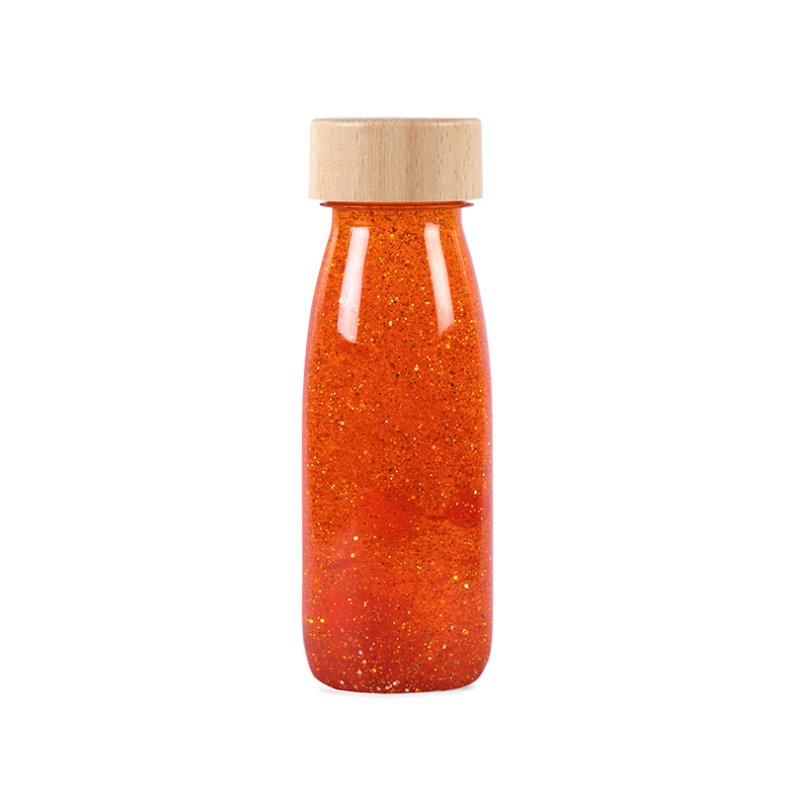 Petit Boum | Fascinationsflaske - Orange glitter