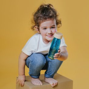 Petit Boum | Fascinationsflaske - Turkis glitter