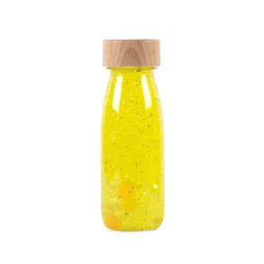 Petit Boum | Fascinationsflaske - Gul glitter
