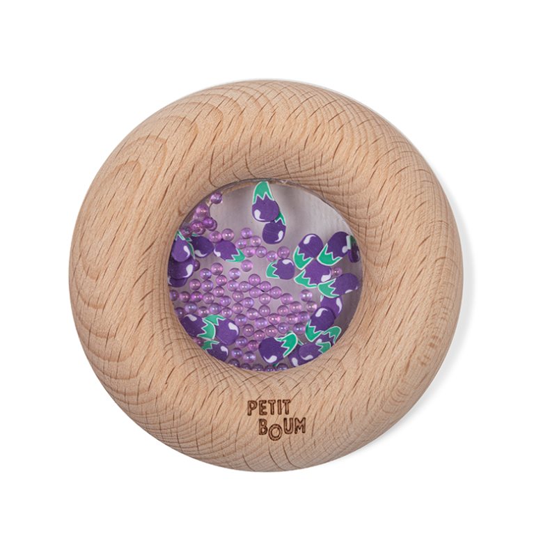 Petit Boum | Sansedonut 7 cm - Aubergine