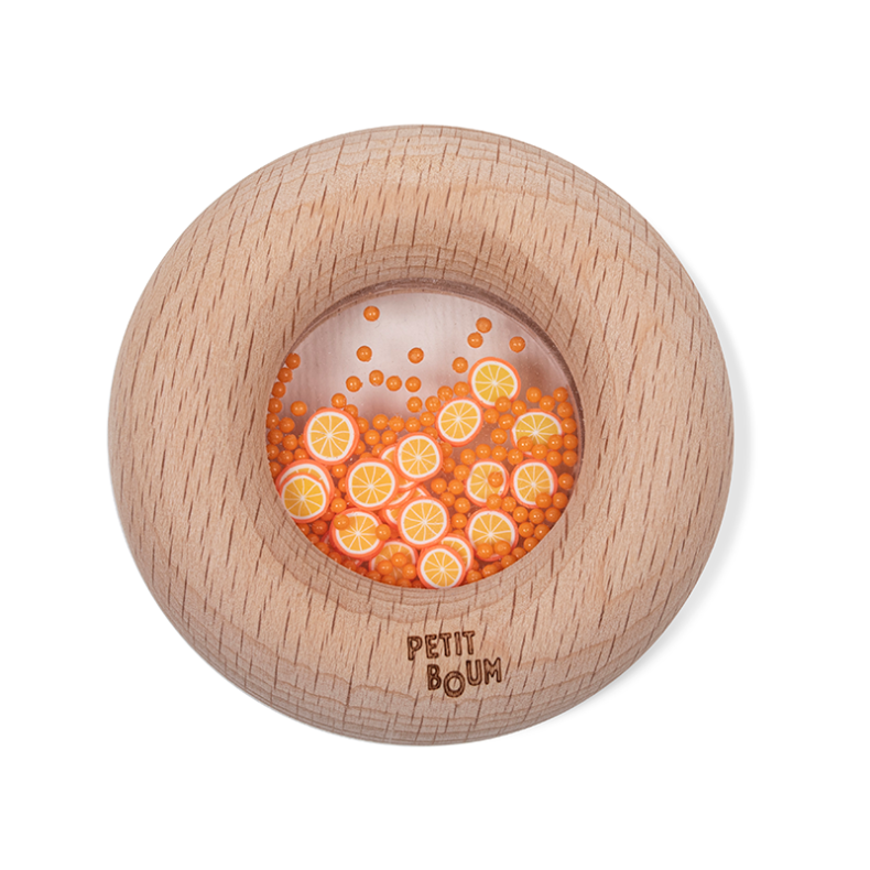 Petit Boum | Sansedonut 7 cm - Appelsiner