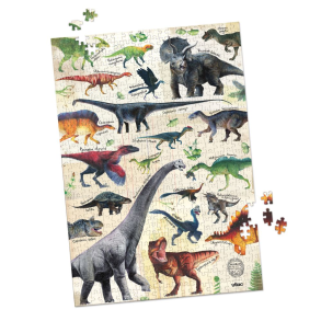 Vilac - Puslespil 500 brk - Dinosaurer