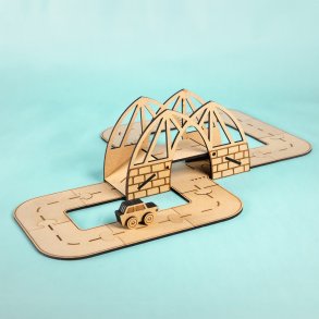 Crateit Town - Drmmenes klapbro, 20 dele