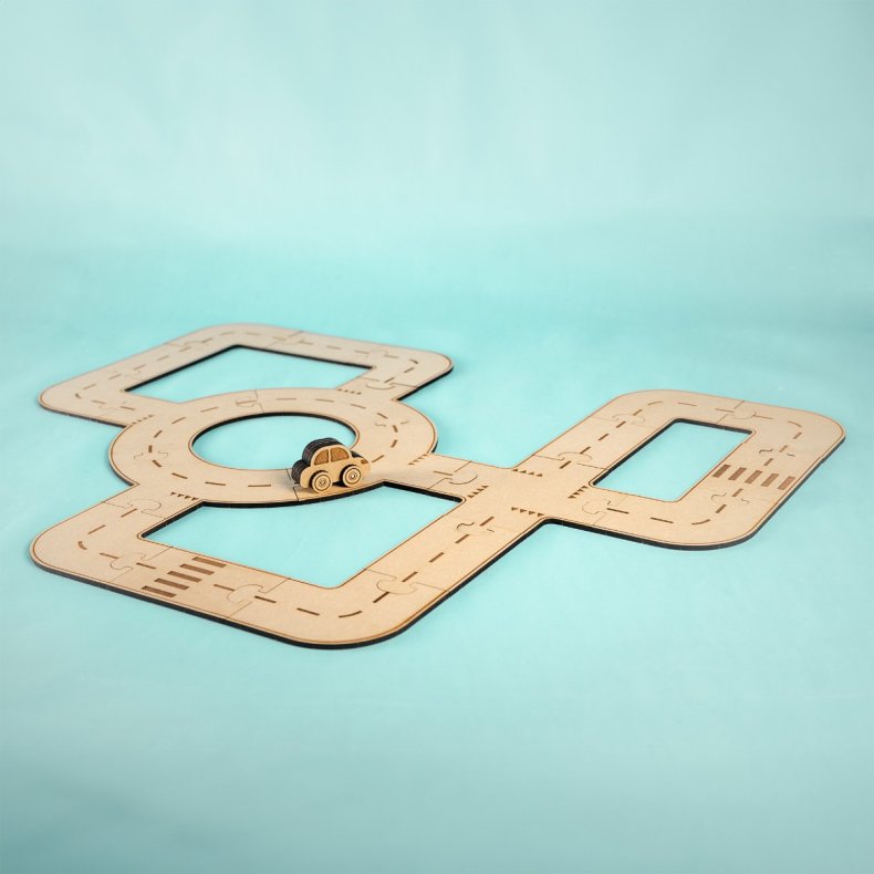 Crateit Town - Den lille rundkrsel, 20 dele