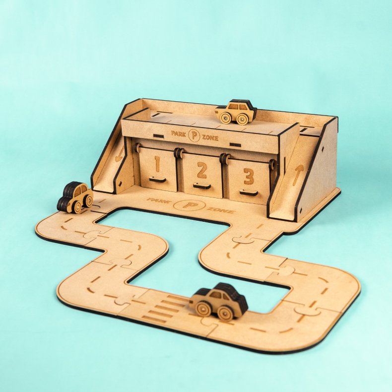 Crateit Town - Parkeringsanlgget, 36 dele