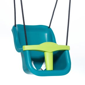 DICE | Babygynge - Turkis/lime (sort reb)