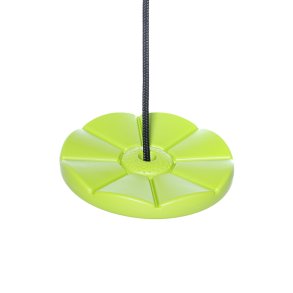 DICE | Tallerkengynge 28 cm - Lime (sort reb)
