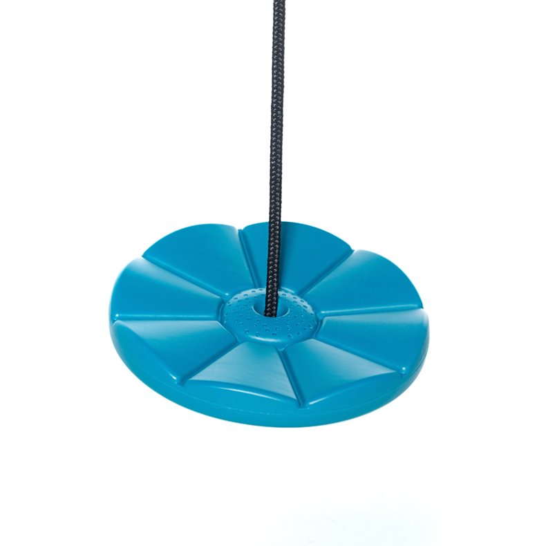 DICE | Tallerkengynge 28 cm - Turkis (sort reb)