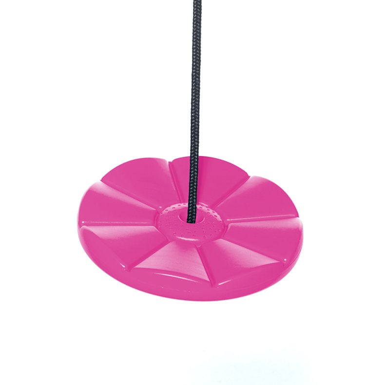 DICE | Tallerkengynge 28 cm - Pink (sort reb)