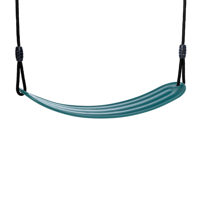 DICE | Bld gynge 67 x 14 cm - Mrkegrn (sort reb)