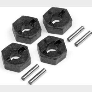 12mm Wheel Hex Hub Set (4pcs) - Hp115308 - Hpi Racing
