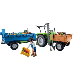 Playmobil - Traktor med anh�nger