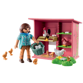 Playmobil - H�ne med kyllinger
