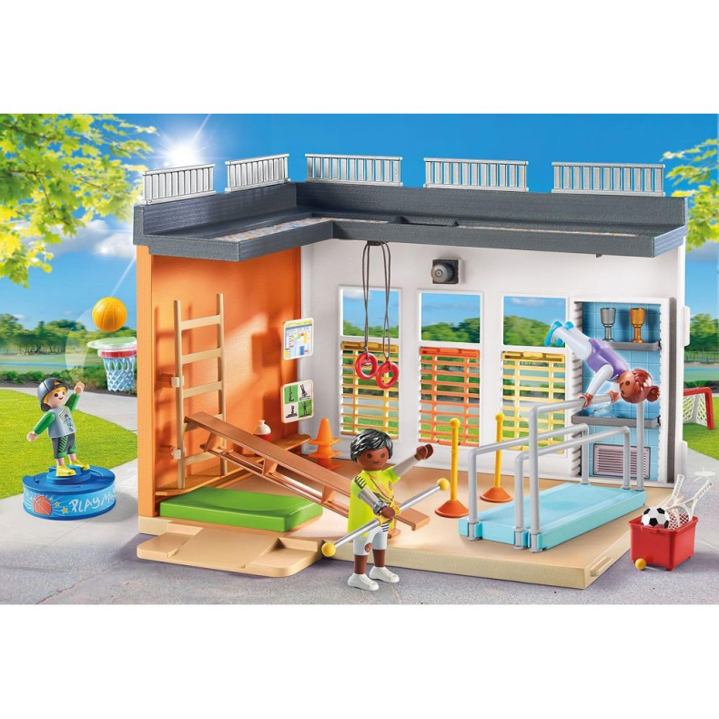 Playmobil - Gymnastiksal som tilbygning