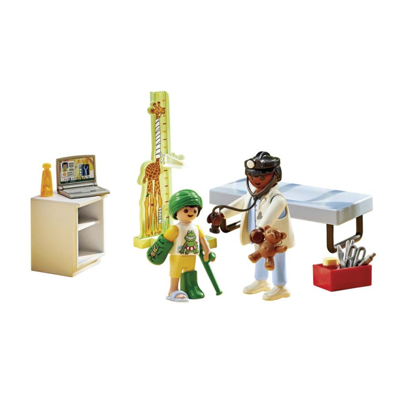 Playmobil - B�rnel�ge med bamse