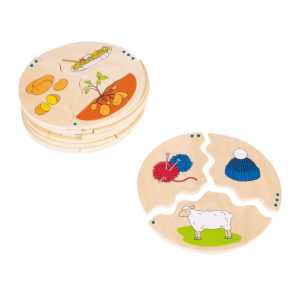 Beleduc | Puslespil i ske - Produktion, 5 stk