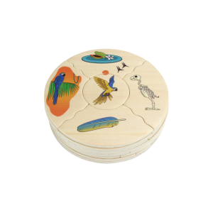 Beleduc | Puslespil i ske - Dyrearter, 5 stk