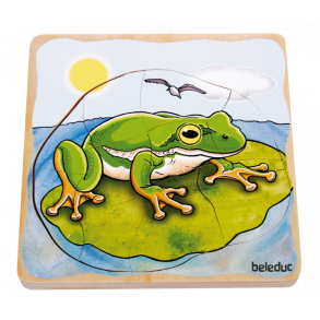 Beleduc | Lag puslespil - Frens livscyklus