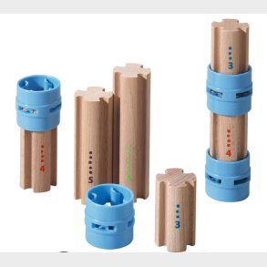 Haba | Kullerb tilbehr - Korte sjler, 6 stk