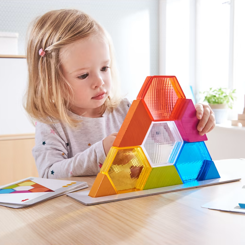 Haba | Stableleg m. opgavekort - Krystaller