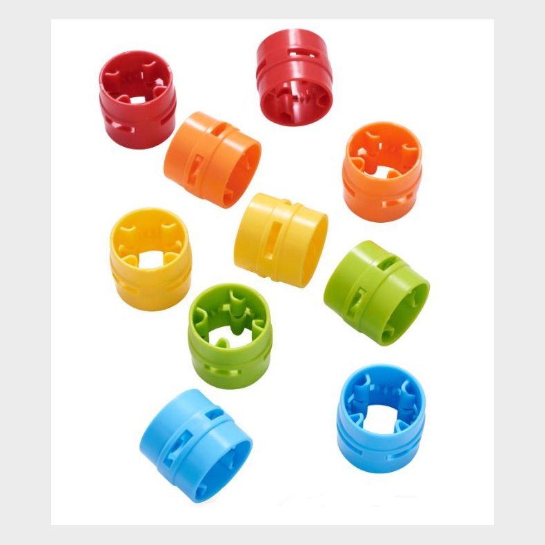 Haba | Kullerb tilbehr - Samlebeslag til sjler, 10 stk