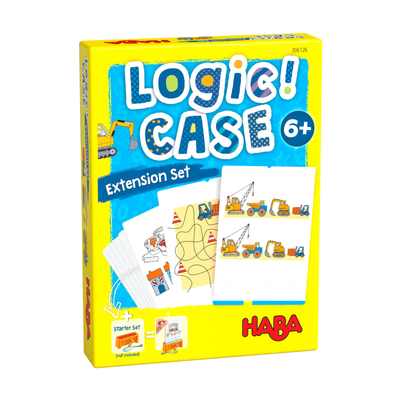Haba | Logic! CASE tilbehr 6+ r - Byggeplads