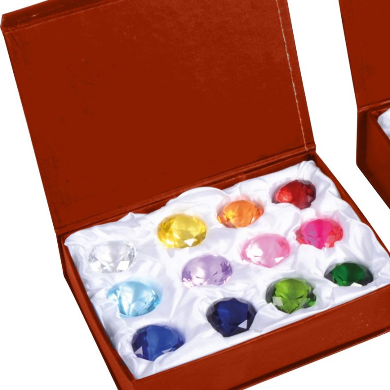 eduplay | Diamanter 3 cm. - Multi - 12 stk