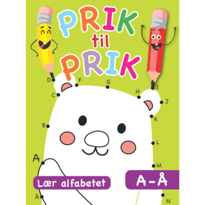 Forlaget Tukan | Prik til prik - L�r alfabetet A-�