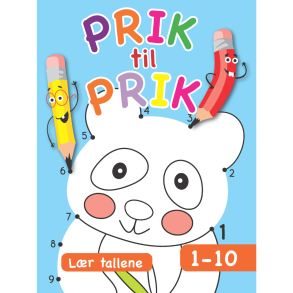 Forlaget Tukan | Prik til prik - L�r tallene 1-10