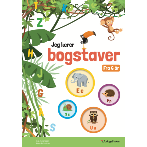 Forlaget Tukan | Jeg l�rer bogstaver (fra 6 �r)