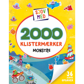 Sjov med 2.000 klisterm�rker: Monstre