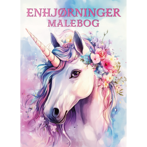 Forlaget Tukan | Enhj�rninger malebog