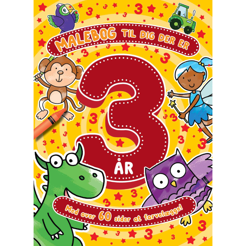 Forlaget Tukan | Malebog til dig der er 3 �r