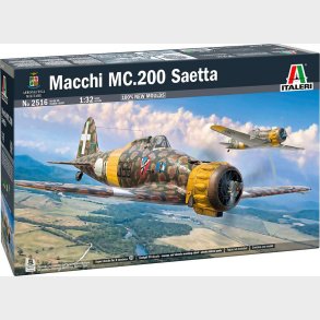 Italeri 2516 - Macchi Mc.200 Model Fly Bygges�t - 1:32
