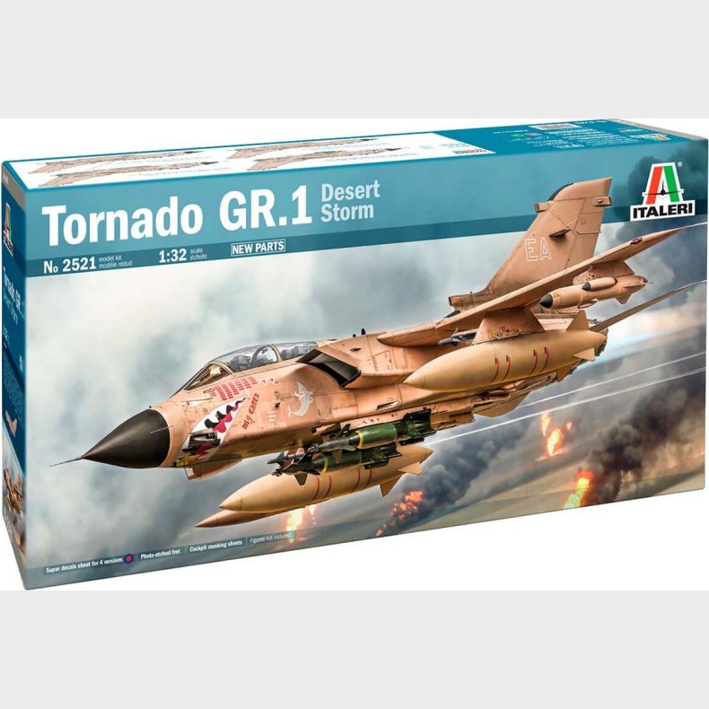 Italeri 2521 - Tornado Gr.1 Desert Storm - Model Bygges�t - 1:32