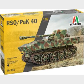 Italeri - Rso Pak40 Model Tank Bygges�t - 1:35 - 0355