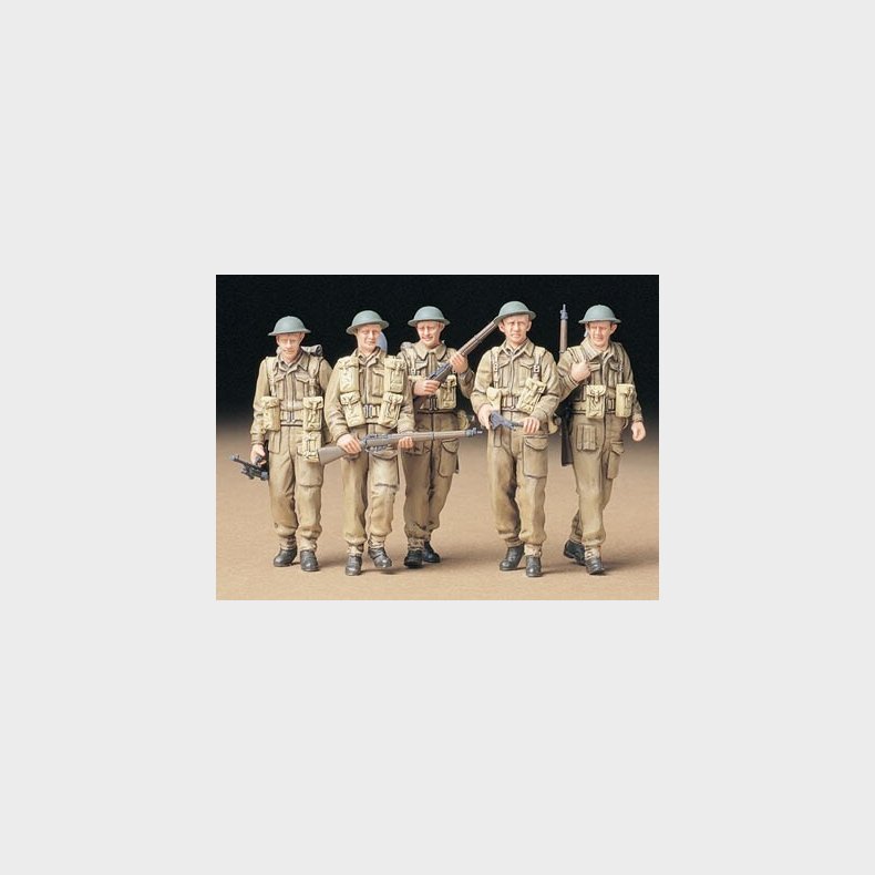 Tamiya - Britisk Infanteri P Patrulje - Model Figurer - 1/35 - 335223