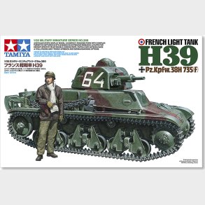 Tamiya - 1/35 French Light Tank H39 - Model Bygges�t