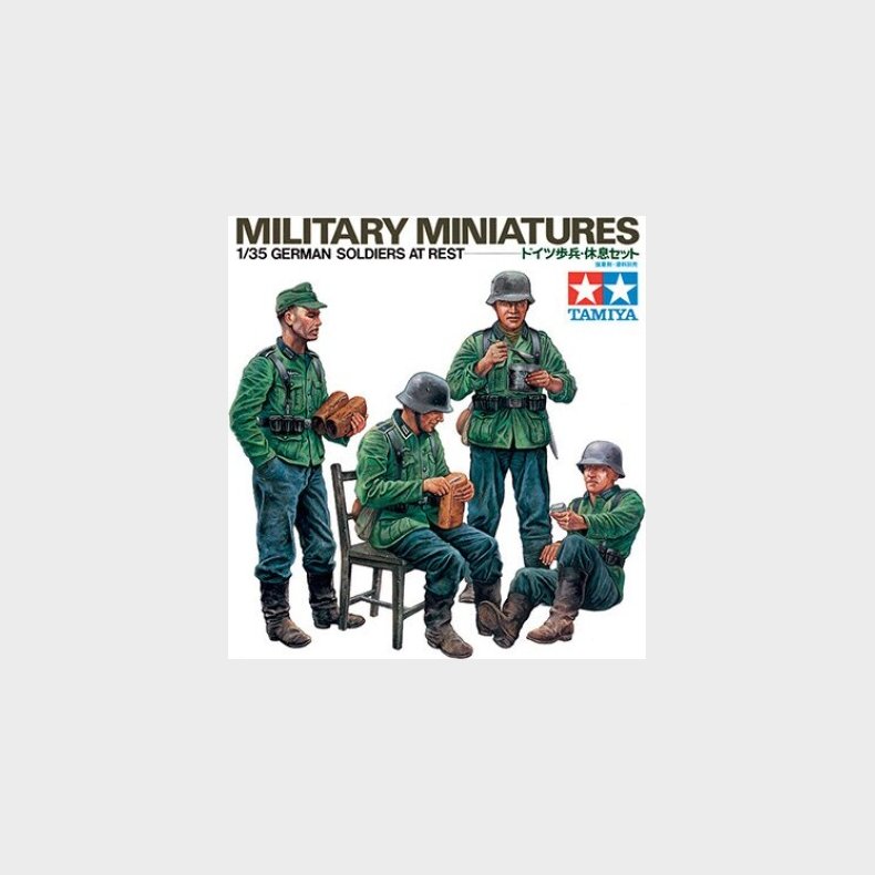 1/35 German Soldiers At Rest - 35129 - Tamiya