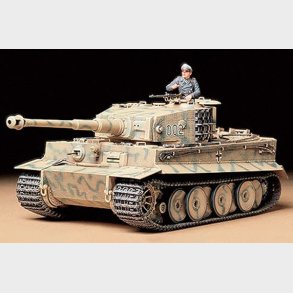 Tamiya - Tiger I Mid Production Tank Bygges�t - 1:35 - 35194