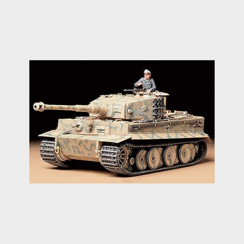 Tamiya - Tiger I Mid Production Tank Bygges�t - 1:35 - 35194