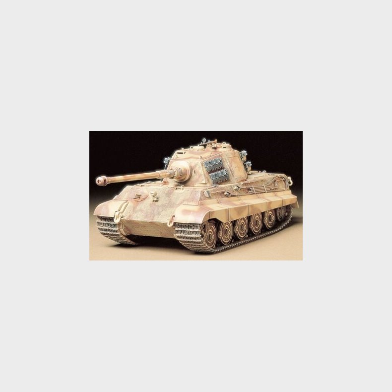 Tamiya - Tysk King Tiger Model Tank - 1/35 - 35164