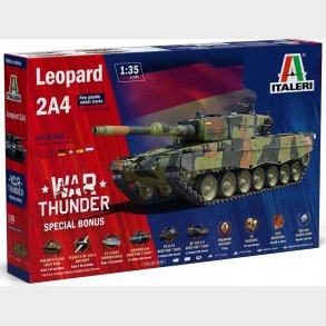 Italeri - Leopard 2a4 War Thunder Model Byggest - 1:35 - 35106
