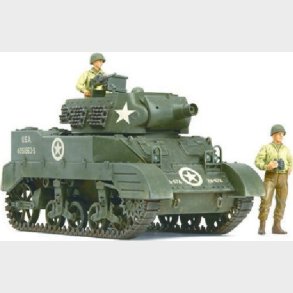 Tamiya - M8 Howitzer Motor Carriage Med 3 Model Figurer Byggest - 1:35 - 35312