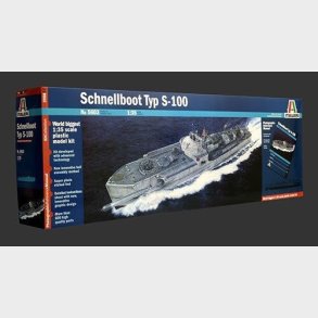 Italeri - Schnellbot Typ S-100 Skib Byggest - 1:35 - 5603