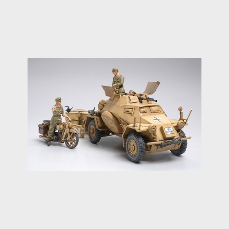Tamiya - Sd.kfz.222 Afrika-korps Bygges�t - 1:35 - 35286