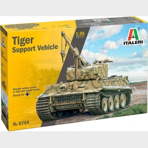 Italeri - Tiger Support Vehicle Model Tank Byggest - 1:35 - 6764