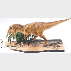 Tamiya - Tyrannosaurus Diorama Model Dinosaur - 1/35 - 60102