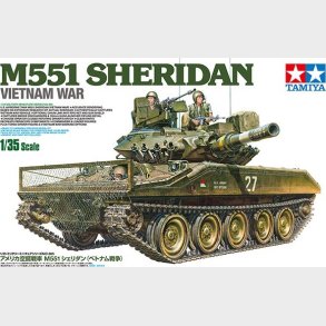 Tamiya - M551 Sheridan Vietnam War Bygges�t - 1:35 - 35365