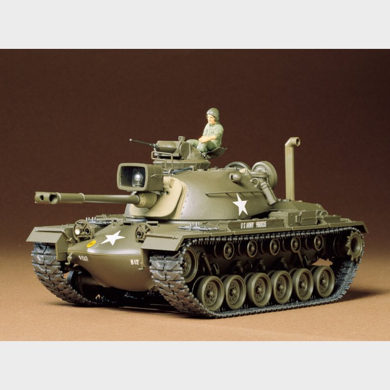 Tamiya - M48a3 Patton Us Model Tank Byggest - 1:35 - 35120